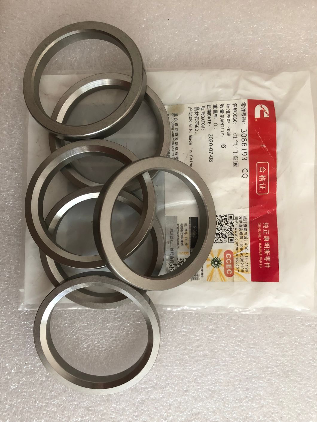 3086193-Valve-Insert-Ccec-Запасная-часть-для-дизельного двигателя